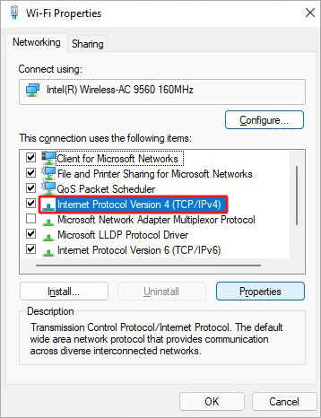 select-ipv4-and-click-properties