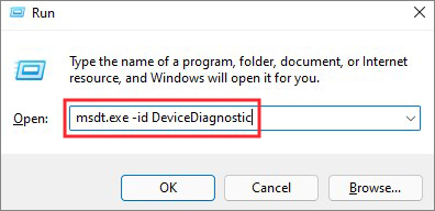 type-device-diagnostic-in-run-dialog-box