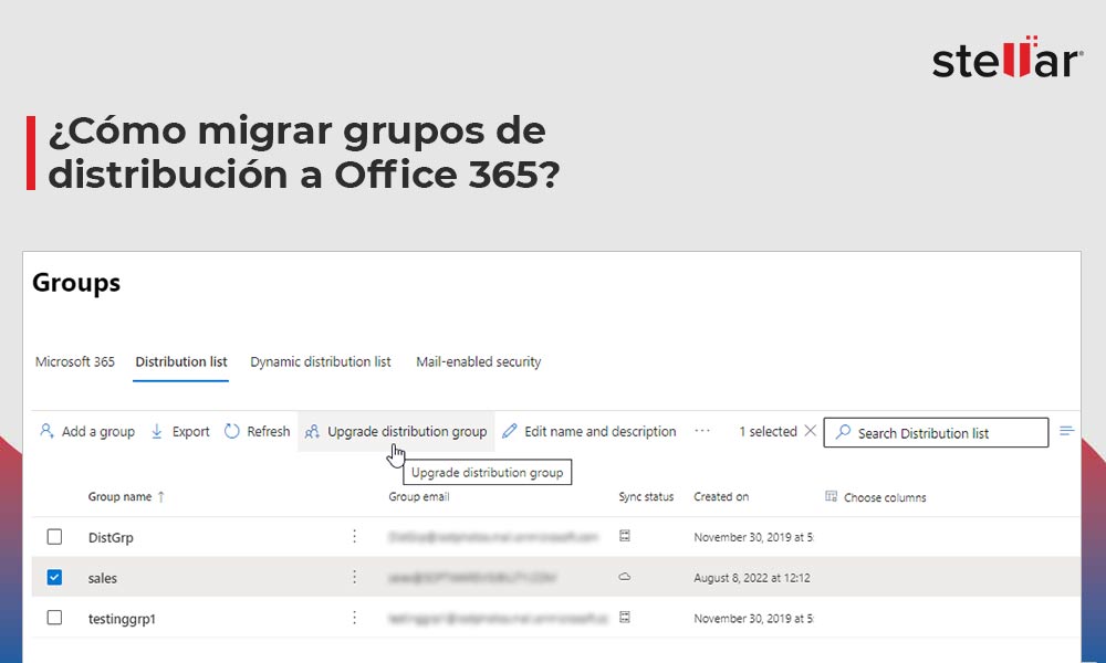 ¿Cómo migrar grupos de distribución a Office 365?