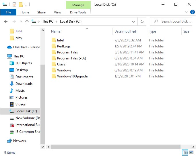 File Explorer