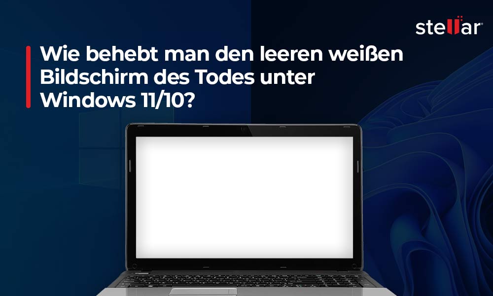 Wie behebt man den leeren weißen Bildschirm des Todes unter Windows 11/10?