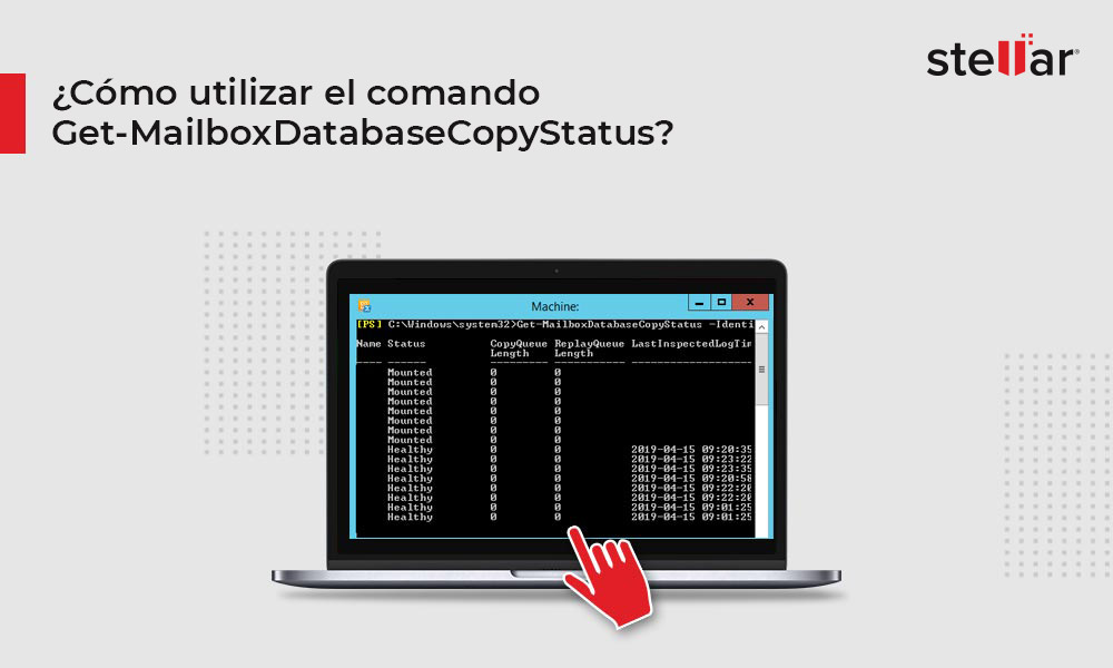 ¿Cómo utilizar el comando Get-MailboxDatabaseCopyStatus?