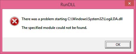 Logilda.dll is missing error on windows pc