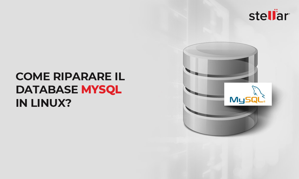 Come riparare il database MySQL in Linux?