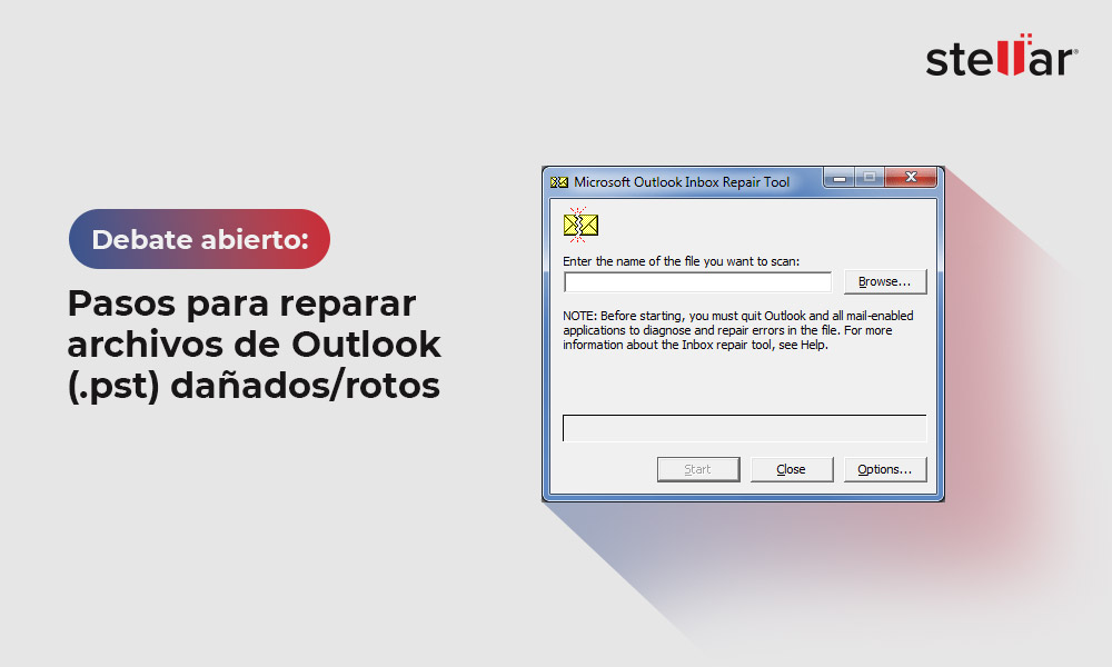 Debate abierto: Pasos para reparar archivos de Outlook (.pst) dañados/rotos