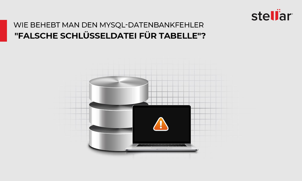 Wie behebt man den MySQL-Datenbankfehler “Falsche Schlüsseldatei für Tabelle”?