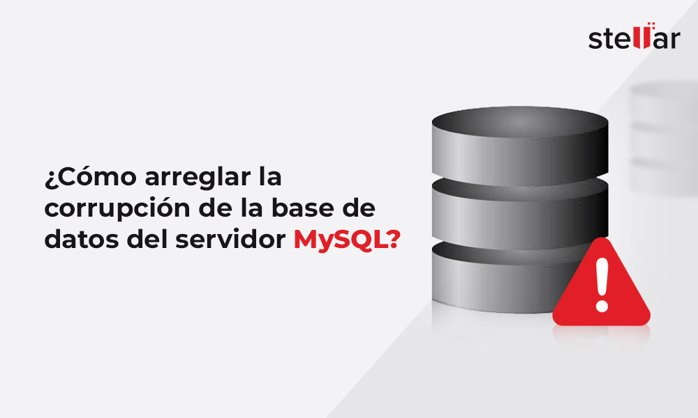 ¿Cómo arreglar la corrupción de la base de datos del servidor MySQL?