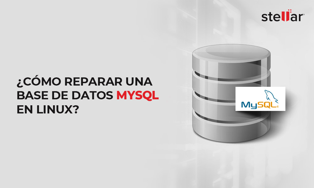 ¿Cómo reparar una base de datos MySQL en Linux?