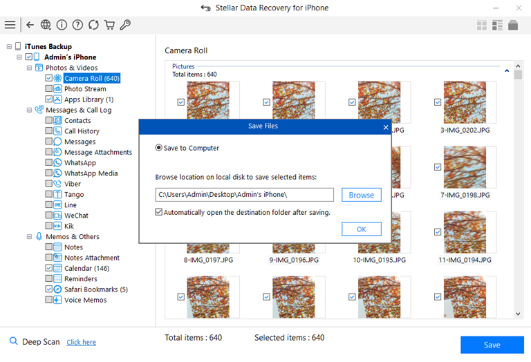 12 preview icloud backup Stellar Data Recovery for iPhone