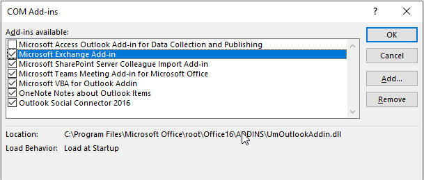 Remove Faulty Add-ins in Microsoft