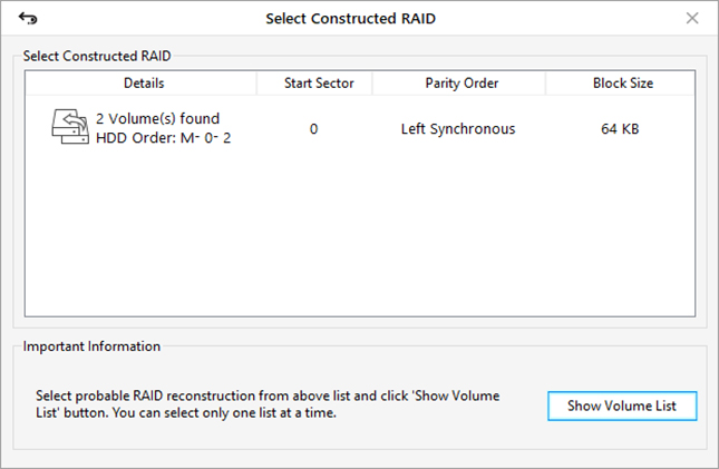 Use reconstructed RAID 6 array to recover data