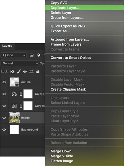 1 how to duplicate layers in photoshop
