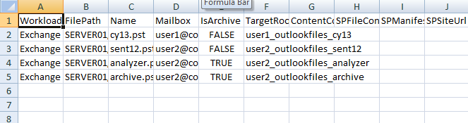 
ChatGPT
After uploading PST files to Azure Storage, the next step involves creating a CSV file that specifies the user mailboxes for import, which is required when setting up the PST Import job.