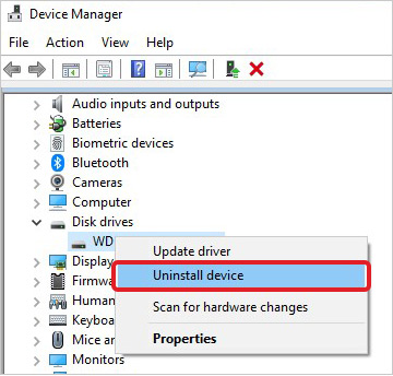 Uninstall device to uninstall TPM driver