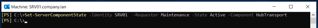 If the above command doesn’t work and the state is still inactive, you can run the following command.