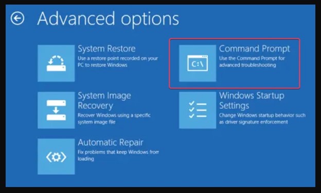 Open Command Prompt