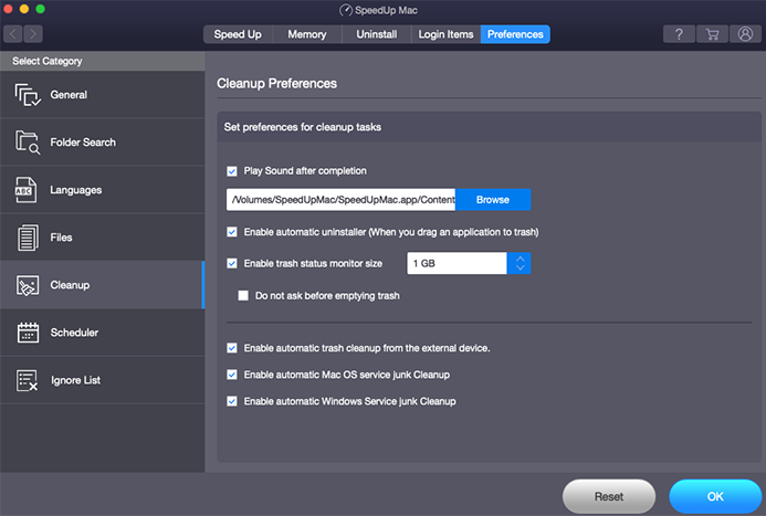 Clean Space Pro 7.59 for mac instal free