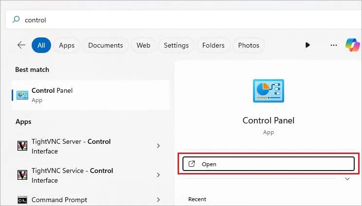 1_open-control-panel-from-Windows-search