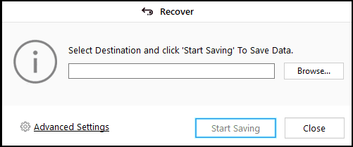 Browse-destination-to-store-recoverable-files