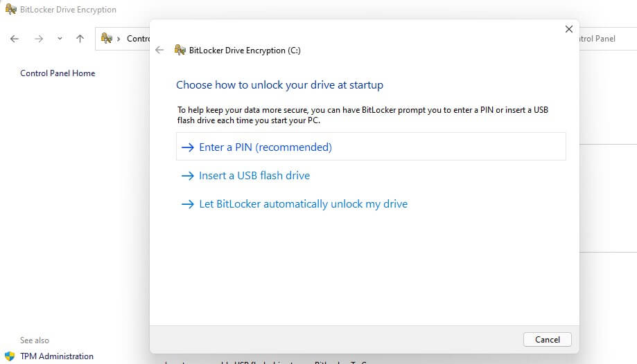 4_select-enter-a-pin-recommended-on-drive-encryption-window