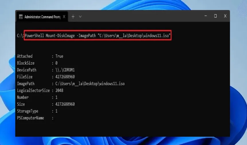 10-powershell-mount-windows-11-iso