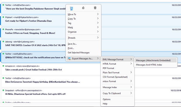 Migrate Thunderbird to MS Outlook