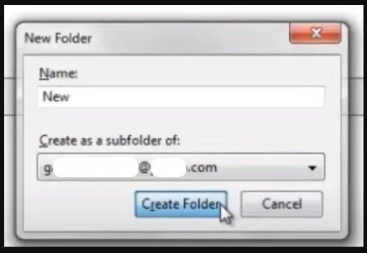 Click and Create Folder