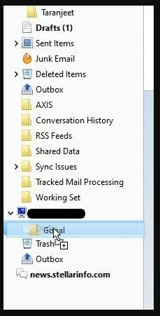 new Gmail folder in Thunderbird