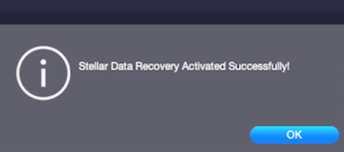 stellar data recovery activation