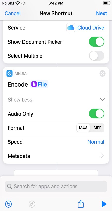 how to convert a file to mp3 on iphone