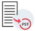 Converts Hosted EDB File into PST File