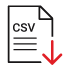 Guarda todos los contactos en archivo de formato CSV  icon