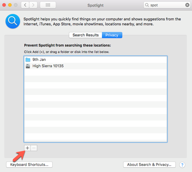 Recuperar grabaciones de pantalla borradas de Spotlight en Mac