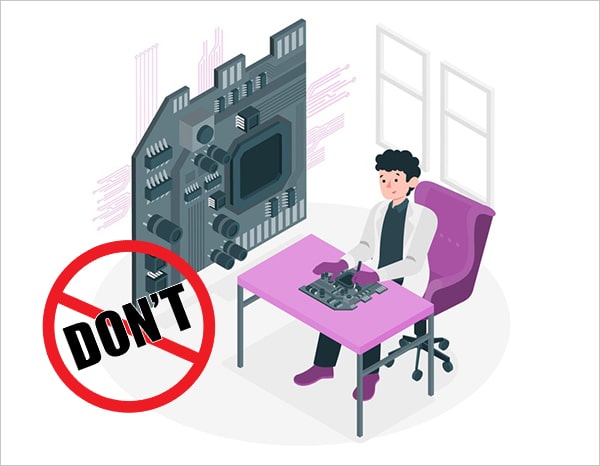 Do not Replace circuit board