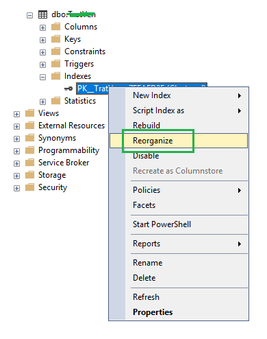 How to Reorganize and Rebuild Indexes in SQL Server Database?