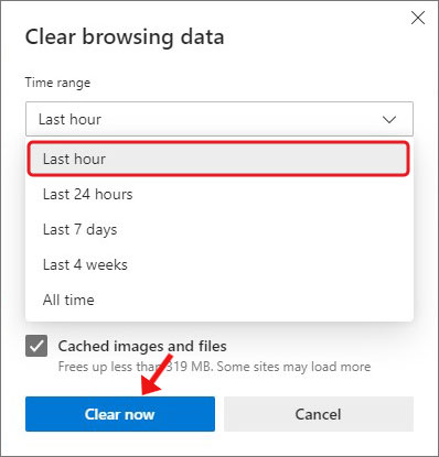 How to Clear Microsoft Edge Browser Cache?