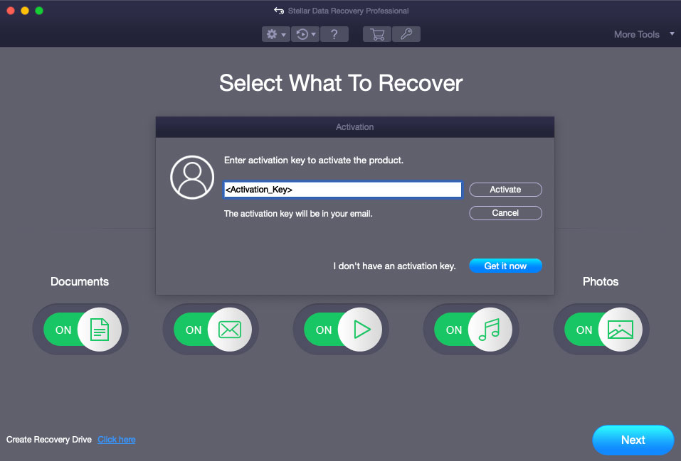 mac data recovery guru key