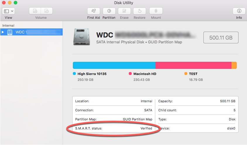 mac disk utility check for bad sectors