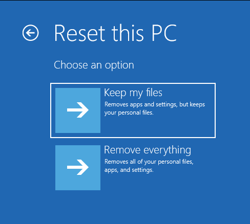 Reload Windows 10 without Losing Data