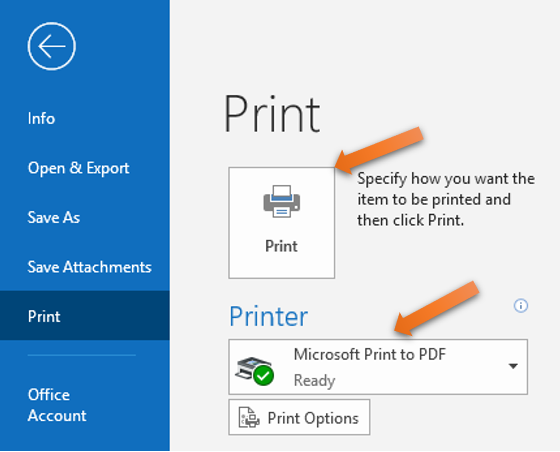 Different Methods To Save Outlook Emails As Pdf