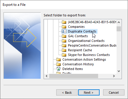 How To Merge Duplicate Contacts In Outlook?