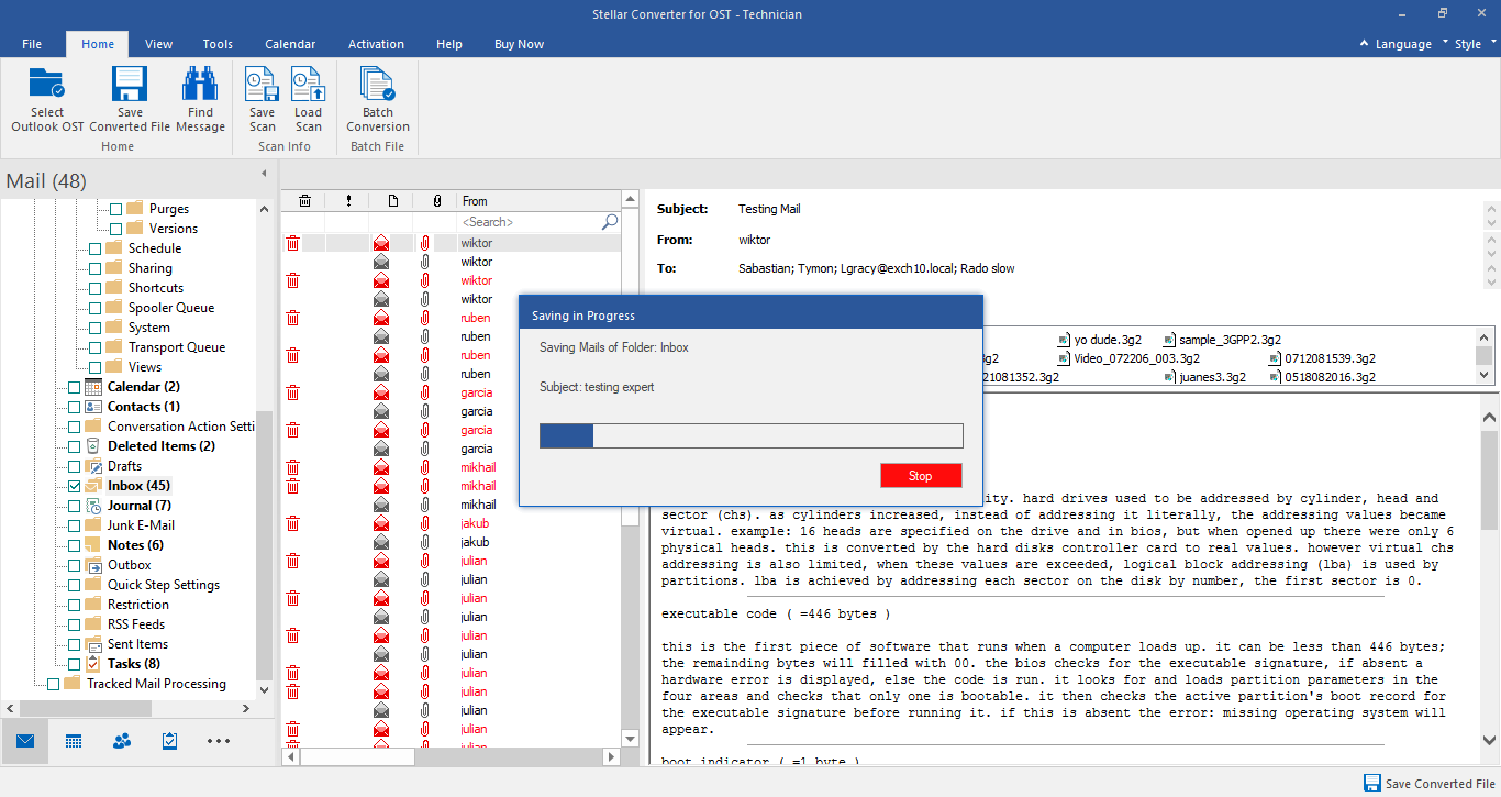 Outlook repair