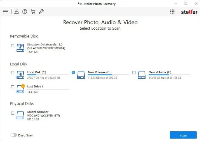 stellar-photo-recovery-select-location