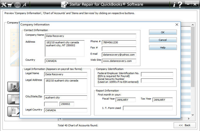 QuickBooks Recovery