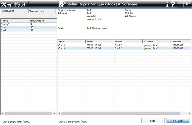 QuickBooks Recovery