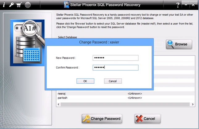 Screenshots Stellar Phoenix Sql Password Recovery 1921