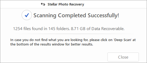does stellar photo recovery recover video